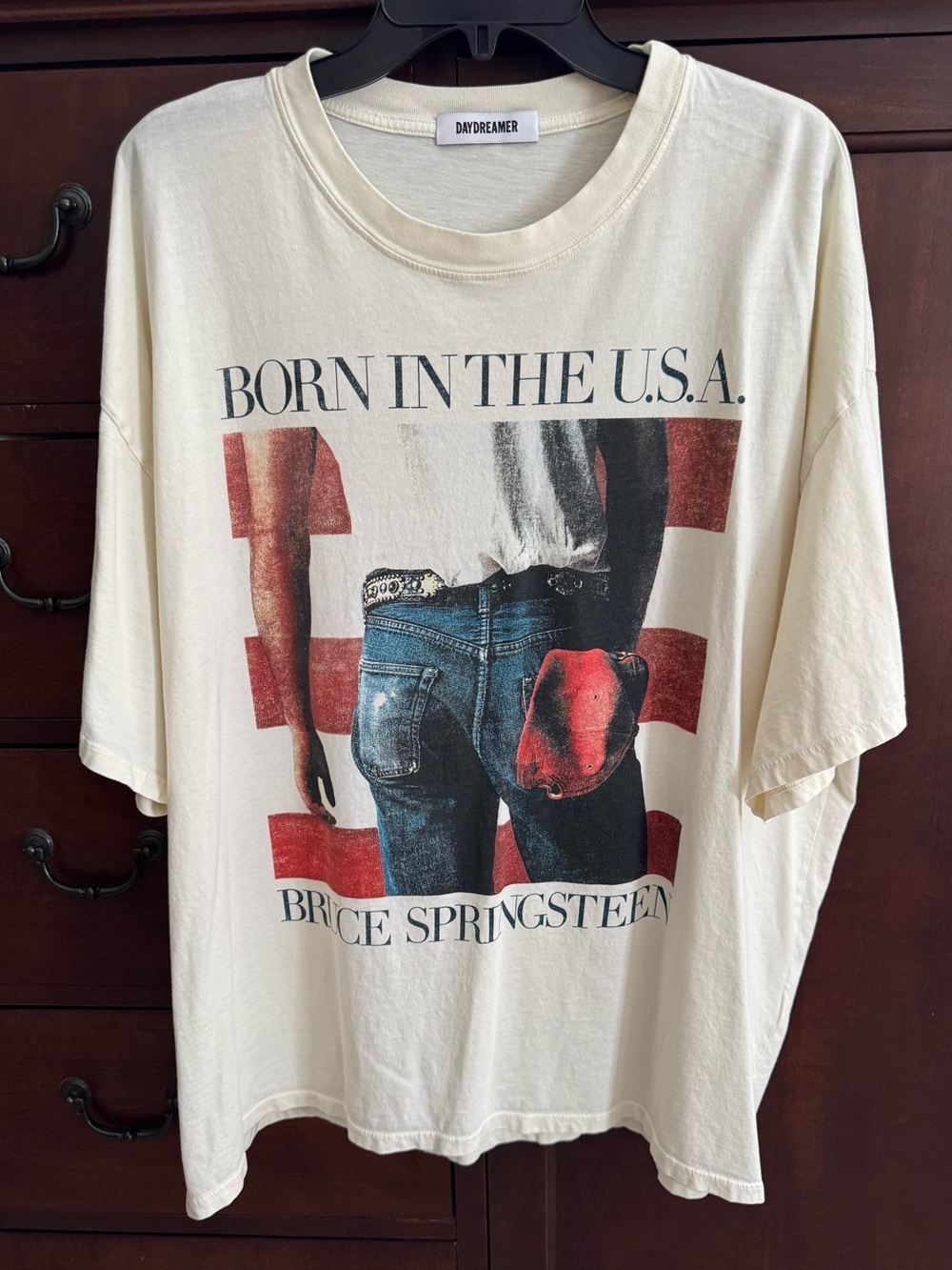 Daydreamer Bruce Springsteen Born In The USA OS Tee EUC